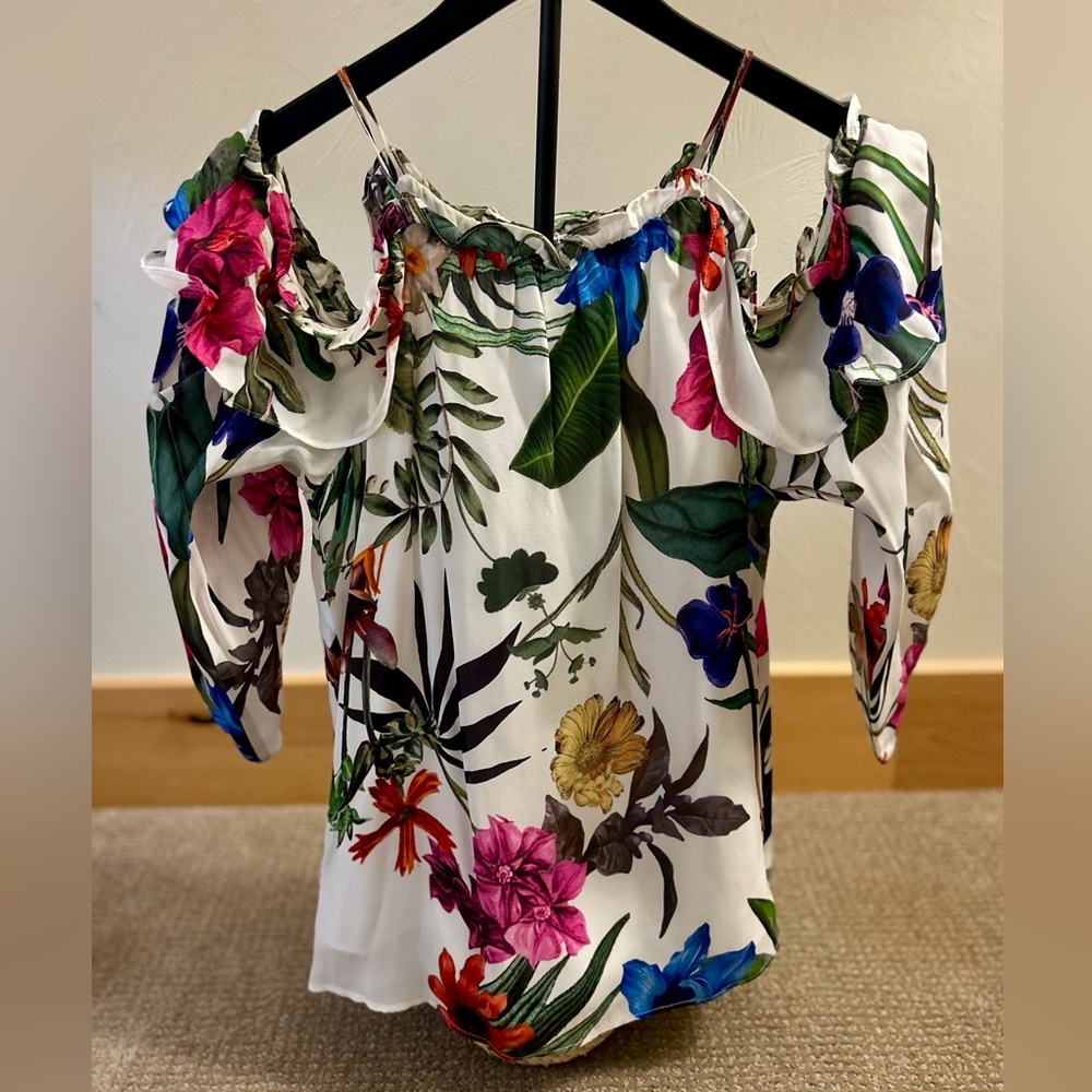 Parker Multicolor Floral Blouse